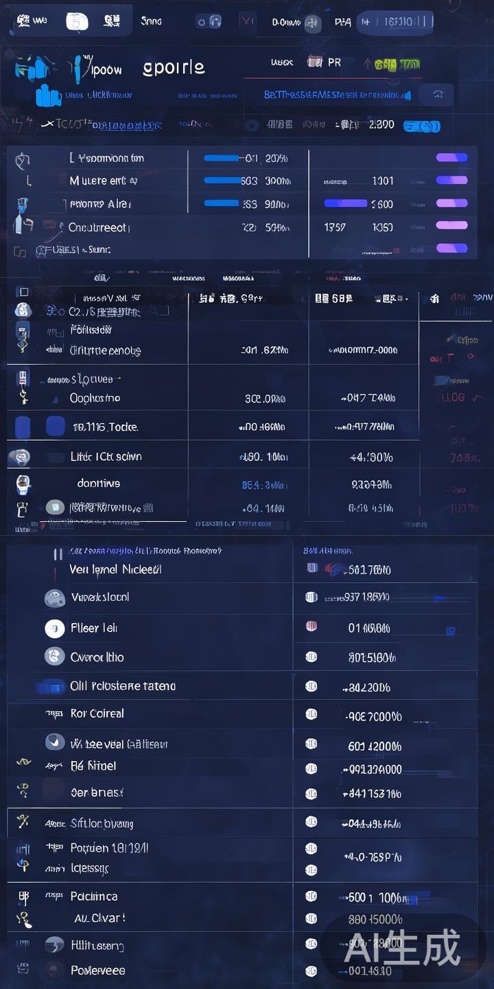 三、专业的数据统计与分析
宝威体育的数据库涵盖大